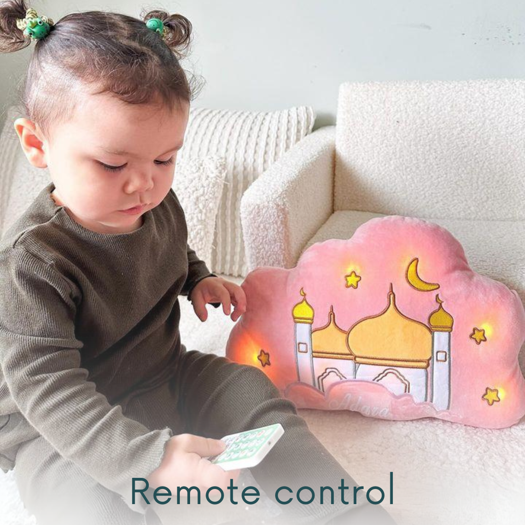 Sky Mosque - Personalized Soothe & Talking Quran Pillow